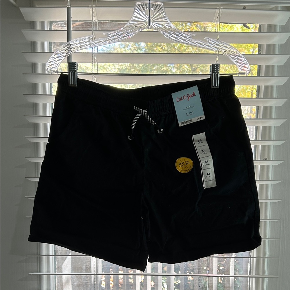 Cat & Jack Women's Athletic Black Shorts